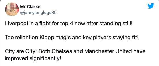 ‘MAKING ME SICK’: SOME LIVERPOOL FANS REACT TO CHELSEA DEADLINE-DAY TRANSFER RUMOUR - Bóng Đá