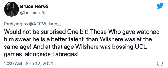 ‘HE’S A GENERATIONAL TALENT’: SOME FANS THINK ARSENAL HAVE A GEM - Bóng Đá