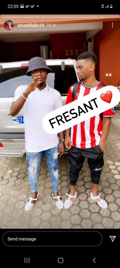 Man United’s Amad set to cause stir after being pictured wearing another team’s shirt - Bóng Đá