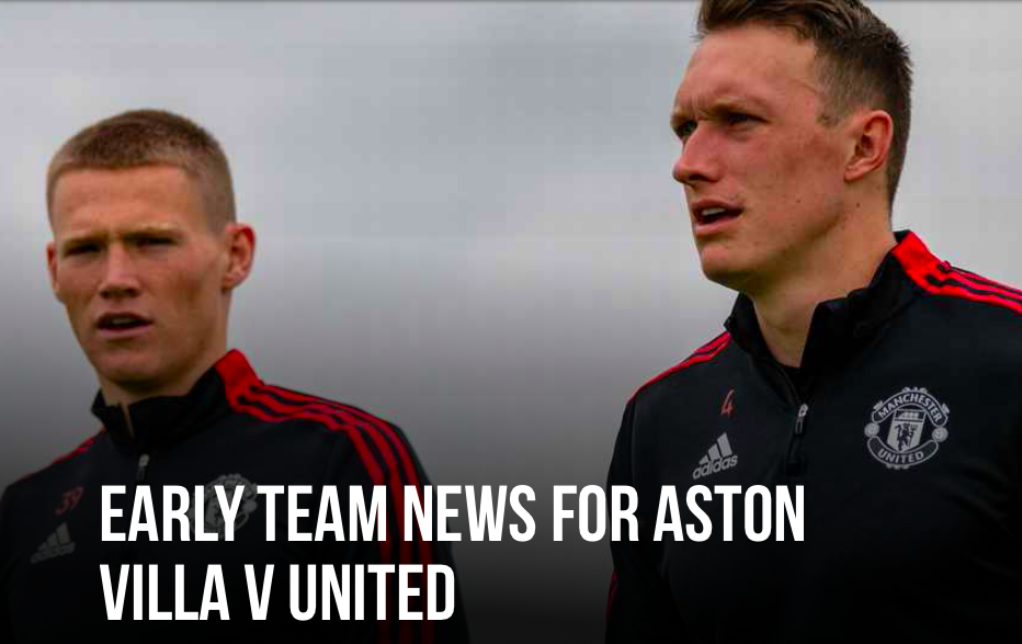 Manchester United will be without Luke Shaw and Scott McTominay for the visit to Aston Villa on Saturday. - Bóng Đá
