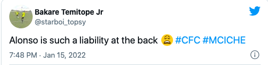 CĐV Chelsea chỉ trích Marcos Alonso - Bóng Đá