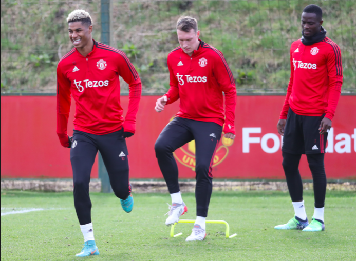Quyết tâm của Ronaldo, bất ngờ Rashford trên sân tập M.U - Bóng Đá