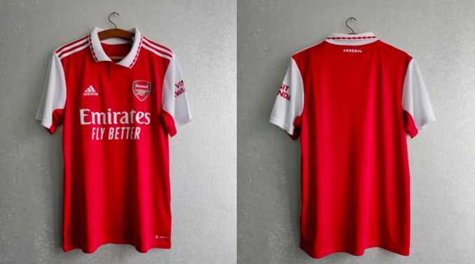 Arsenal 2022/23 adidas home kit leaked online - Bóng Đá