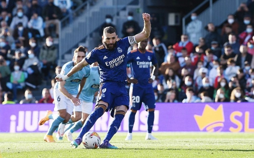 Real được hưởng 3 quả phạt đền trong trận thắng Celta Vigo - Bóng Đá