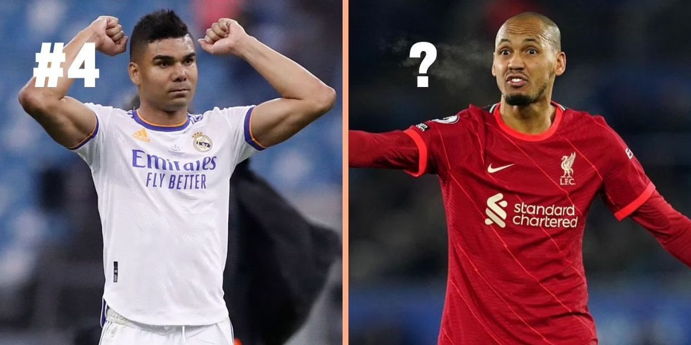 Top 5 tiền vệ phòng ngự hay nhất hiện tại: Máy quét Liverpoo, mục tiêu Man Utd - Bóng Đá