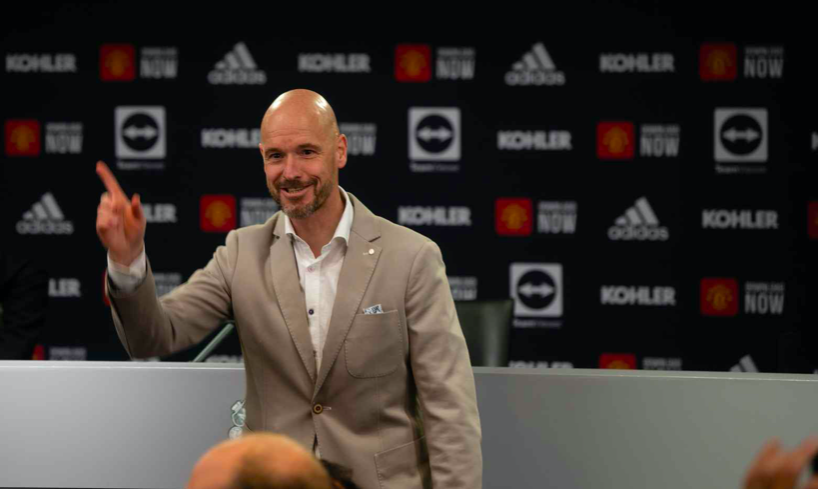 Ảnh Ten Hag ra mắt Man Utd - Bóng Đá