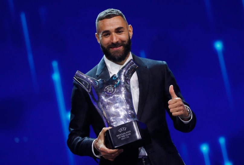 HLV Ancelotti và Benzema được UEFA vinh danh - Bóng Đá
