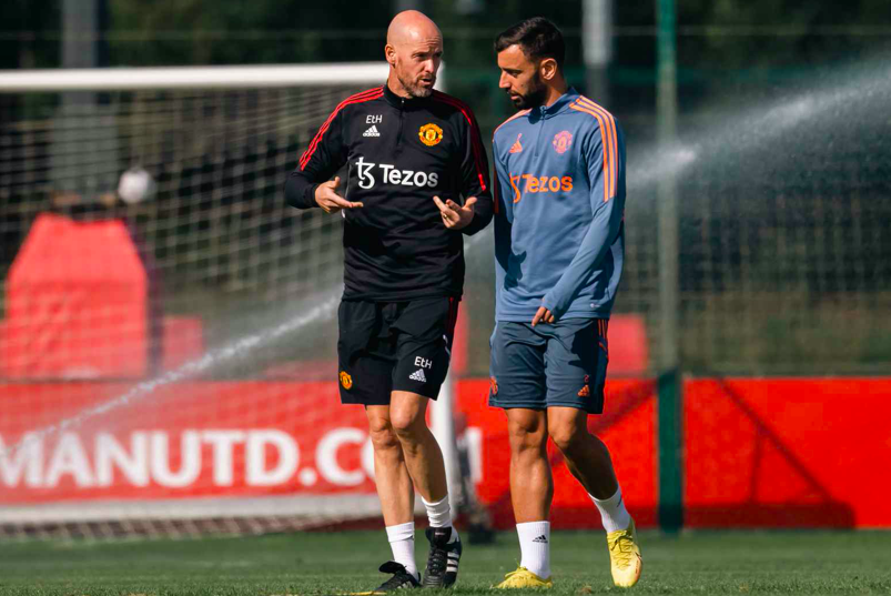 Casemiro dần bắt nhịp trên sân tập, thái độ Ronaldo khi Antony tới M.U - Bóng Đá