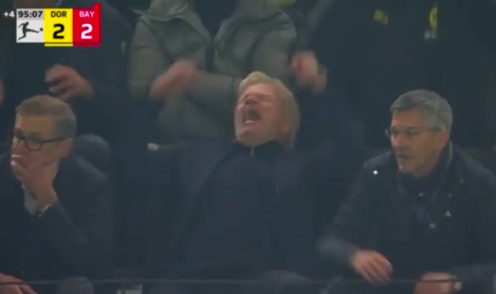 Oliver Kahn nổi điên với bàn thua phút 90+6 - Bóng Đá
