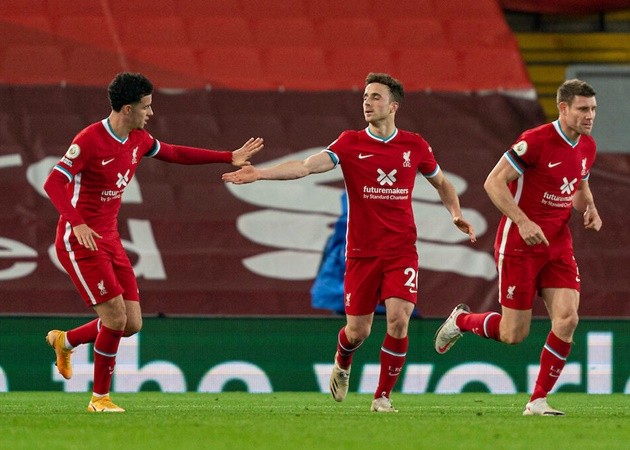 10 con số ấn tượng trận Liverpool 3-0 Leicester: 'Show diễn' của Jota - Bóng Đá