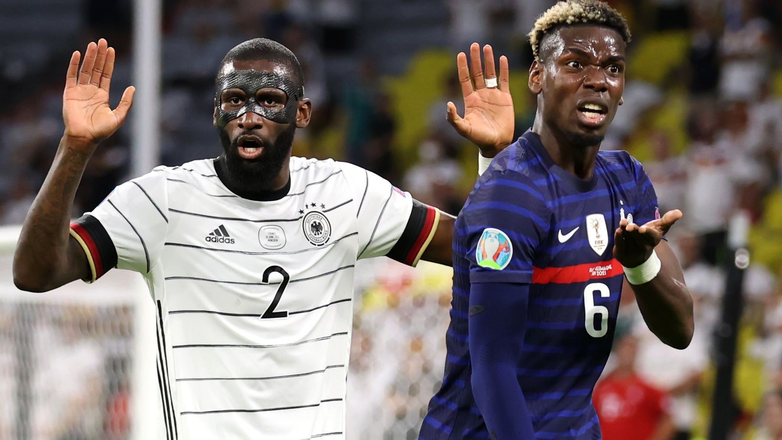 Antonio Rudiger escapes punishment over Paul Pogba ‘bite’ as Uefa decide against disciplinary case - Bóng Đá