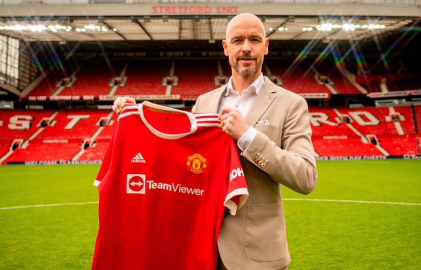 Ảnh Ten Hag ra mắt Man Utd - Bóng Đá