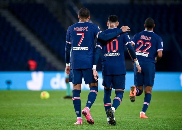 'Song sát' Mbappe - Neymar bùng cháy, PSG 'đánh tennis' với Angers - Bóng Đá