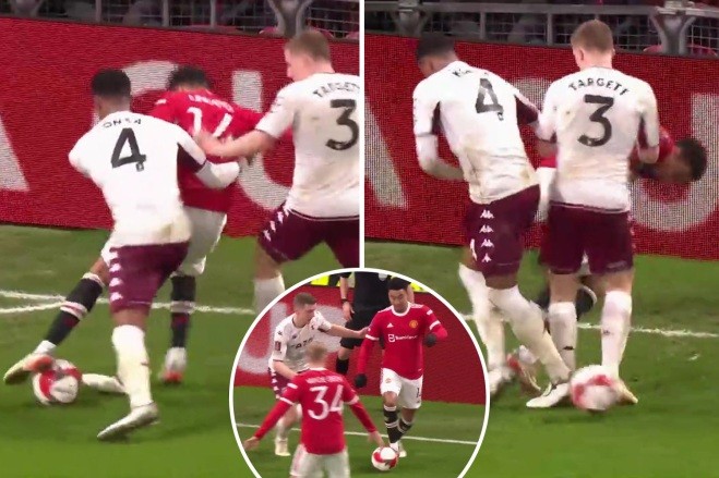 Lingard hóa Ronaldinho, loại bỏ 2 cầu thủ Aston Villa dễ như chơi - Bóng Đá