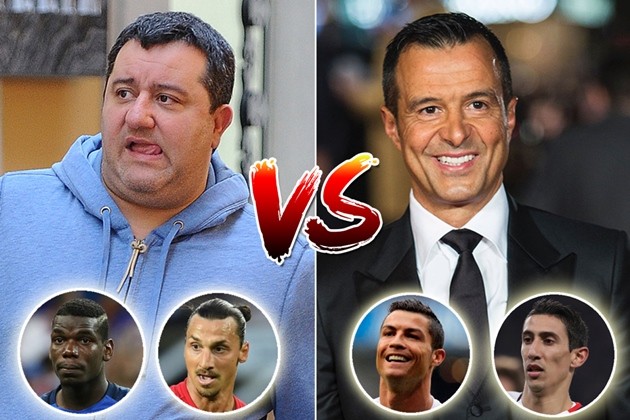 Mino Raiola makes £800k per transfer while Bale’s rep Barnett has raked in over £100m as super agents’ cuts revealed - Bóng Đá