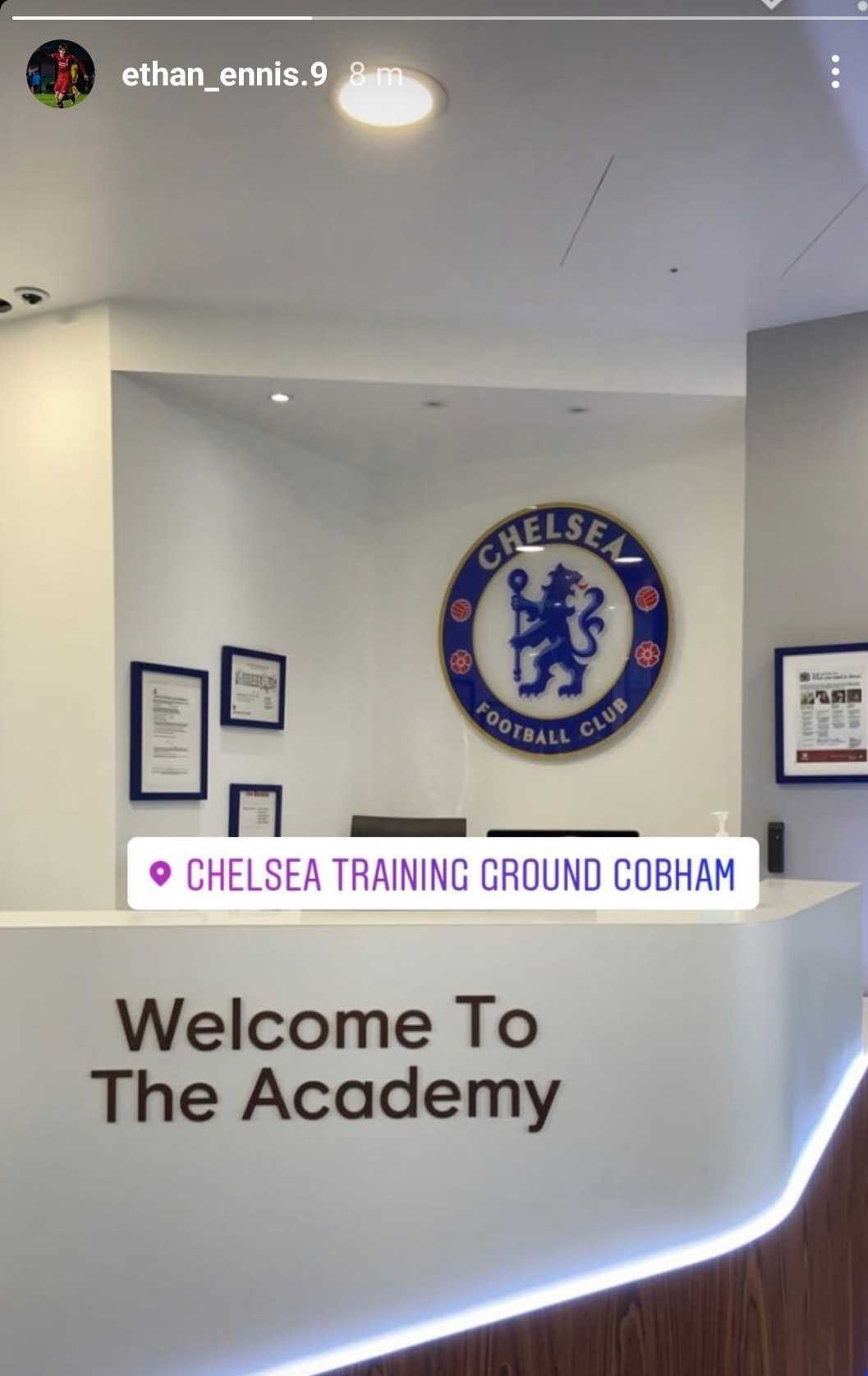 LIVERPOOL TALENT ETHAN ENNIS DROPS INSTAGRAM HINT THAT HE’S VERY CLOSE TO JOINING CHELSEA - Bóng Đá