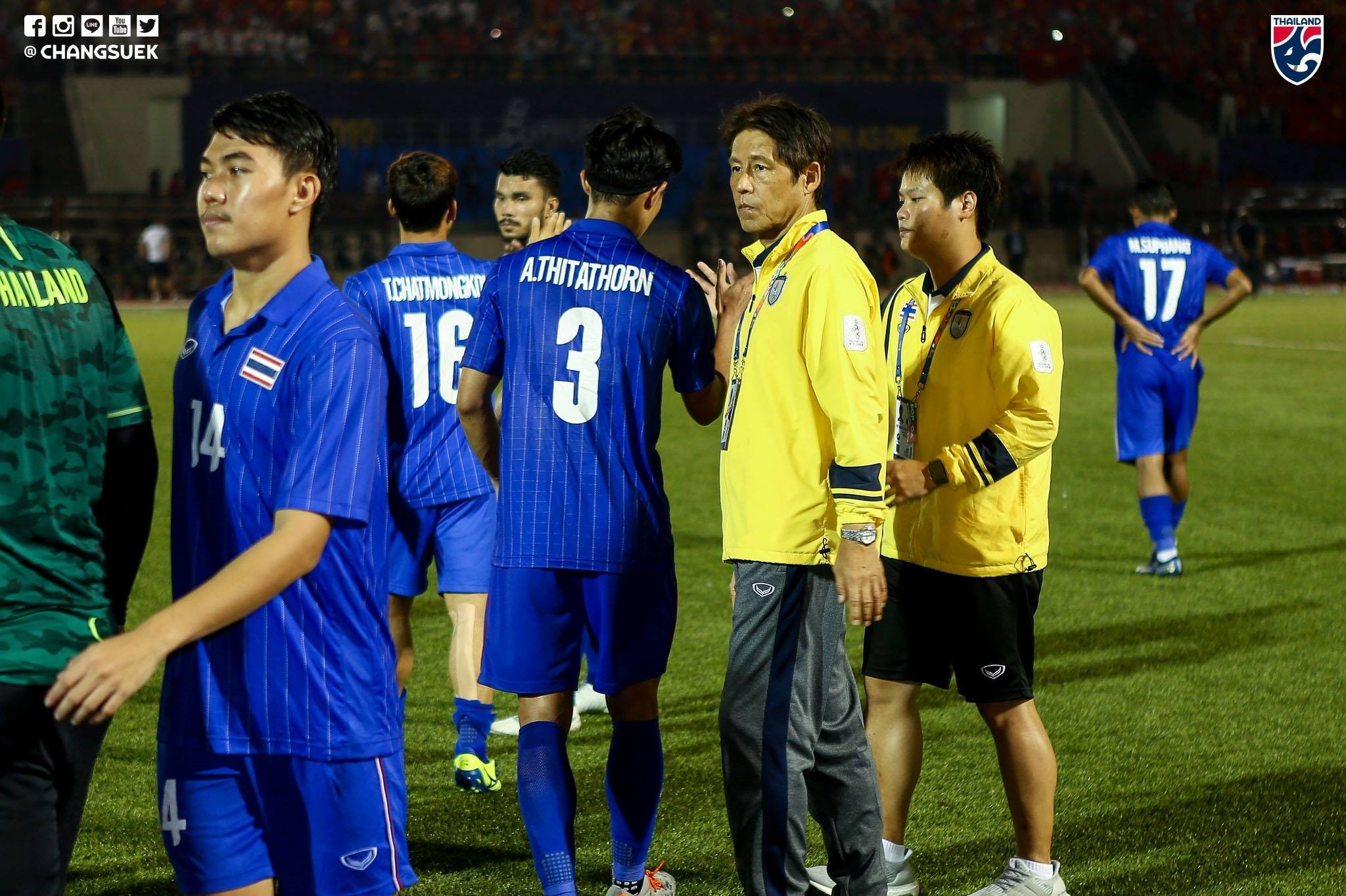 Đây, thái độ của U22 Thái Lan khi U22 Việt Nam loại cay đắng - Bóng Đá
