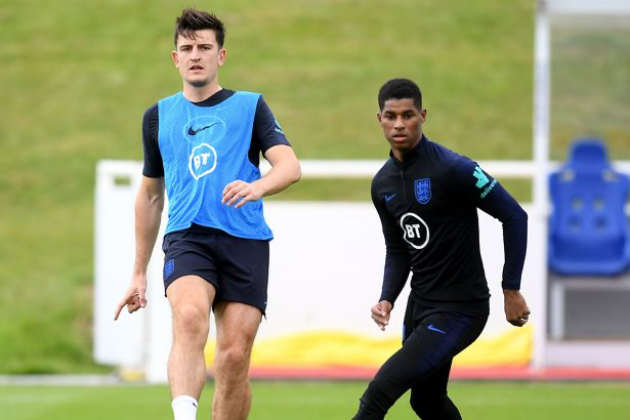 Harry Maguire and Marcus Rashford causing Gareth Southgate major Euro 2020 headache - Bóng Đá