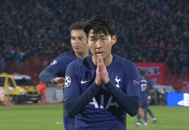 10 hình ảnh 'khó quên' ở loạt trận thứ 4 cúp C1: Lời 'tạ lỗi' từ Son! - Bóng Đá