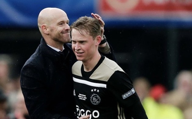 Ten Hag hứa gì khiến Frenkie de Jong đổi ý? - Bóng Đá