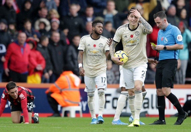 Những ai tệ nhất bên phía Man Utd ở trận thua trước Bournemouth? - Bóng Đá