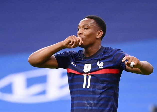 Didier Deschamps on Anthony Martial: 