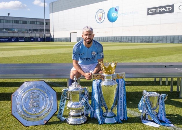 Sergio Aguero has already hinted at Chelsea transfer as Manchester City confirm departure - Bóng Đá