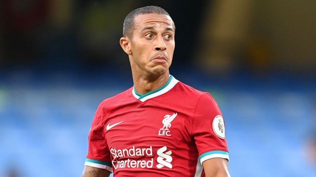 Thiago Alcantara concern gives Liverpool boss Jurgen Klopp selection poser for Man City - Bóng Đá