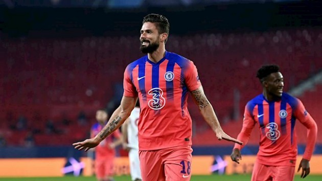 Giroud stats vs sevilla - Bóng Đá