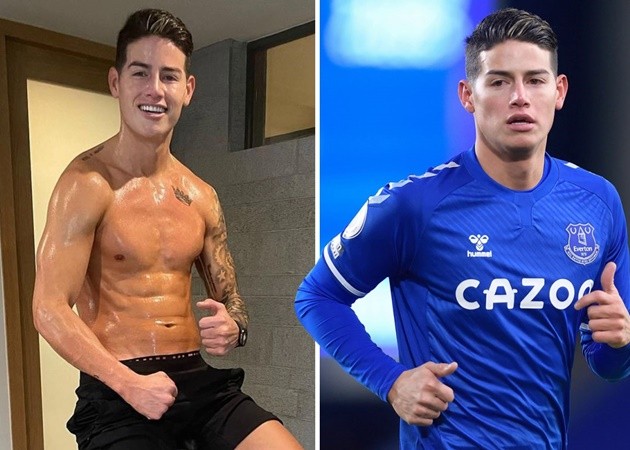 Rúng động nước Anh! James Rodriguez vướng tin đồn chuyển giới - Bóng Đá