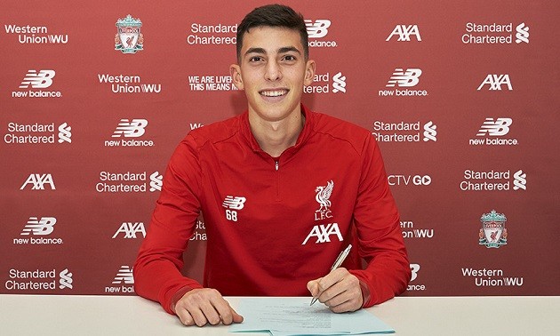 Matteo Ritaccio signs first professional contract with Liverpool FC - Bóng Đá