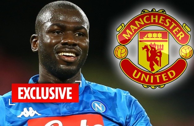 Napoli chief admits club will listen to transfer offers for Man Utd target Kalidou Koulibaly - Bóng Đá