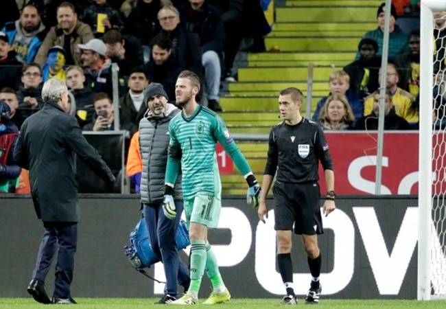 Spain boss provides David de Gea injury update ahead of Manchester United’s clash with Liverpool - Bóng Đá