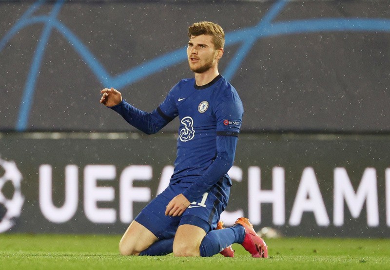 Timo Werner lại có pha bóng 