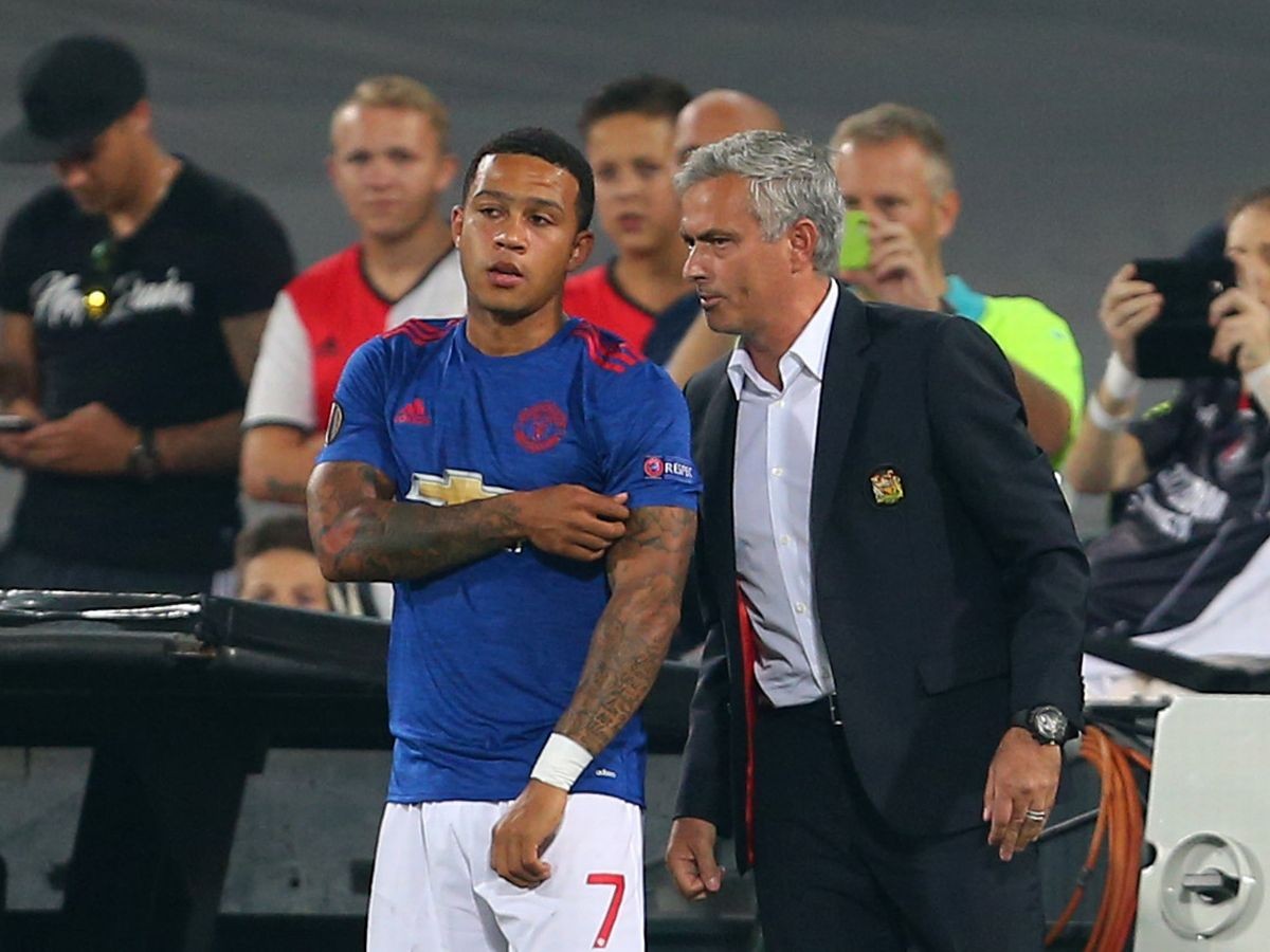 Reported Spurs target reveals Mourinho told him he would buy him back one day - Depay - Bóng Đá