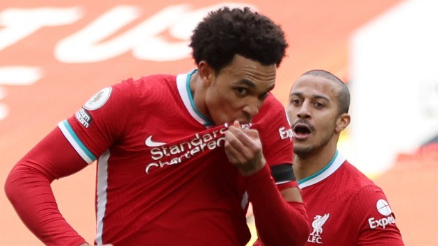 Trent Alexander-Arnold's game by numbers vs. Aston Villa - Bóng Đá