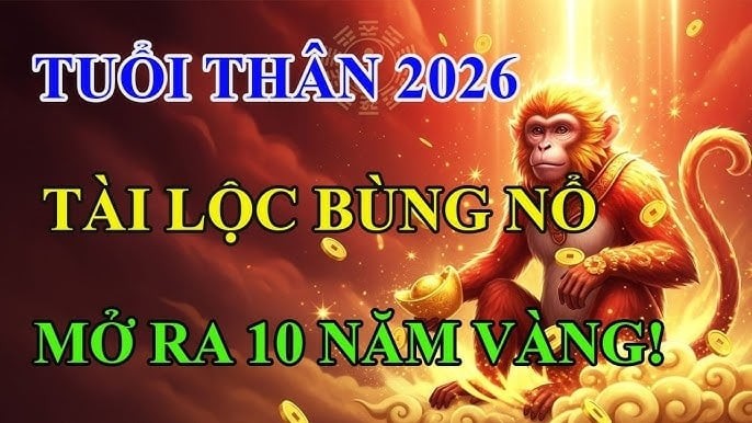 Tuổi Thân là con giáp nổi tiếng nhanh trí, linh hoạt và có đầu óc nhạy bén trong việc kiếm tiền. Đầu tháng 5/2026 được xem là giai đoạn “thiên thời địa lợi nhân hòa” cho con giáp này.

