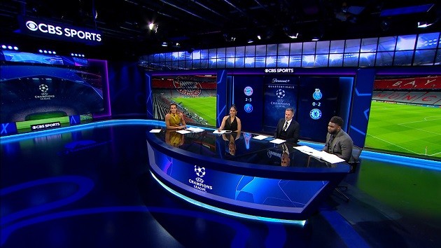 Jamie Carragher had Micah Richards doing cartwheels in CBS Sports studio - Bóng Đá