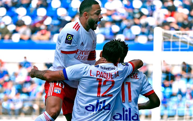 Depay's hat-trick of assists give Lyon a 1st win since August - Bóng Đá