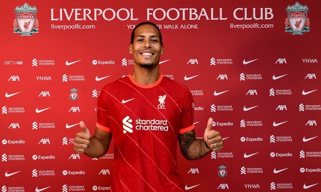 Van Dijk hợp đồng mới - Bóng Đá