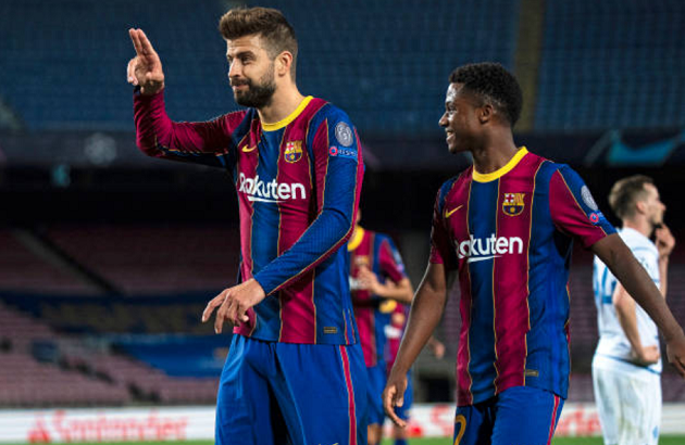 Gerard Pique là trung vệ ghi nhiều bàn thứ 2 ở C1 - Bóng Đá
