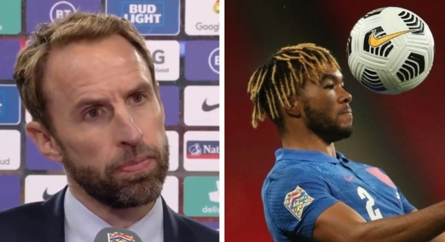 ‘Incredible’ – England manager Gareth Southgate hails Chelsea defender Reece James despite Denmark red card - Bóng Đá
