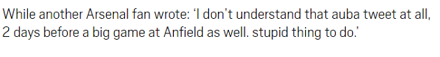 Pierre-Emerick Aubameyang angers Arsenal fans after ‘liking’ message telling him to leave Comment   Read more: https://metro.co.uk/2020/09/27/pierre-emerick-aubameyang-angers-arsenal-fans-after-liking-message-telling-him-to-leave-13332210/?ito=newsnow-feed?ito=cbshare  Twitter: https://twitter.com/MetroUK | Facebook: https://www.facebook.com/MetroUK/ - Bóng Đá