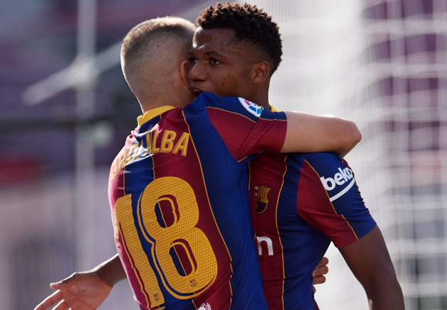 Symbolic: Ansu Fati scores Barca's 400th Clasico goal - Bóng Đá