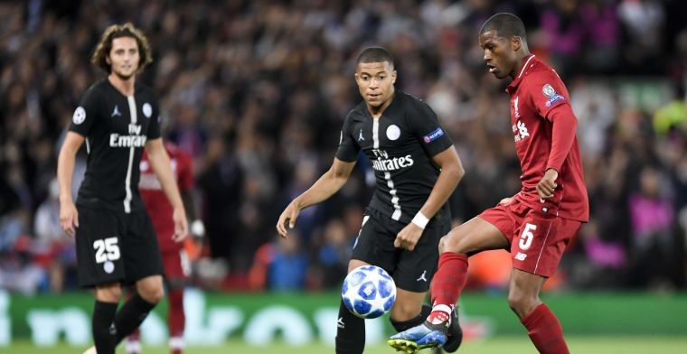 Mbappe welcomes Wijnaldum with open arms: 