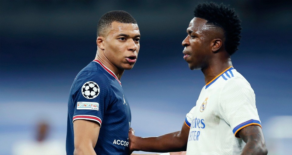 Ngay cả Mbappe cũng không thể kìm hãm Vinicius - Bóng Đá