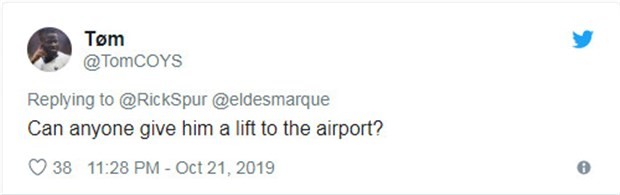 Real vừa gọi, CĐV Tottenham đặt chỗ sân bay tiễn sao - Bóng Đá