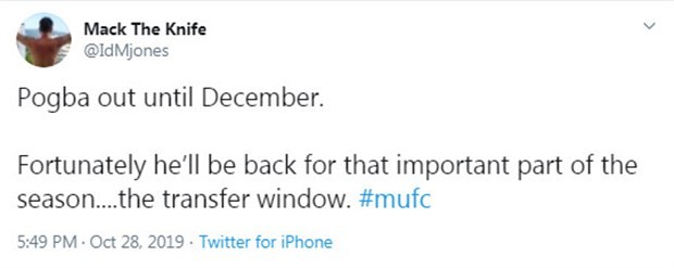 Chấn thương, hay chiêu bài của Pogba? - Bóng Đá