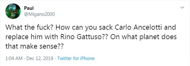 Sa thải Ancelotti, bổ nhiệm Gattuso, trò đùa của Napoli? - Bóng Đá