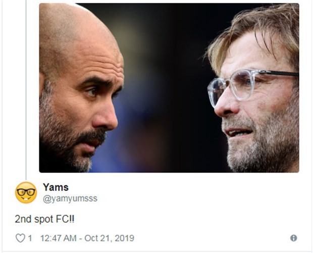 Liverpool mất điểm, CĐV Man City lập hội đi 